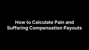 pain and suffering compensation