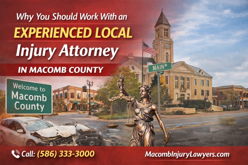 Why You Should Work With an Experienced Local Injury Attorney in Macomb County